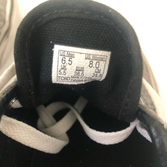 VANS Moon Surface Print Lace up Sneakers M6.5 W8 - Picture 7 of 10